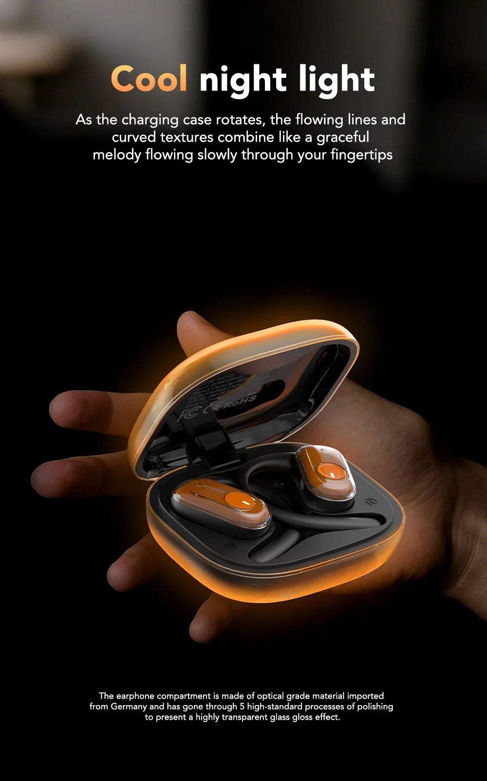 BowLift | Wireless Luminous Quicksand Headphones