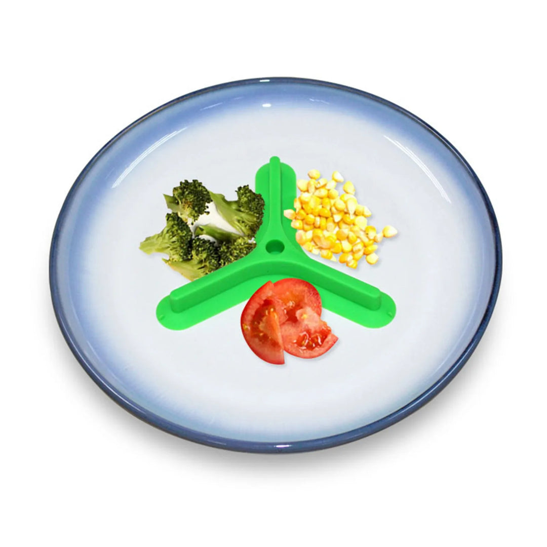 BowLift | Food-Grade Silicone 3-Compartment Food Separator