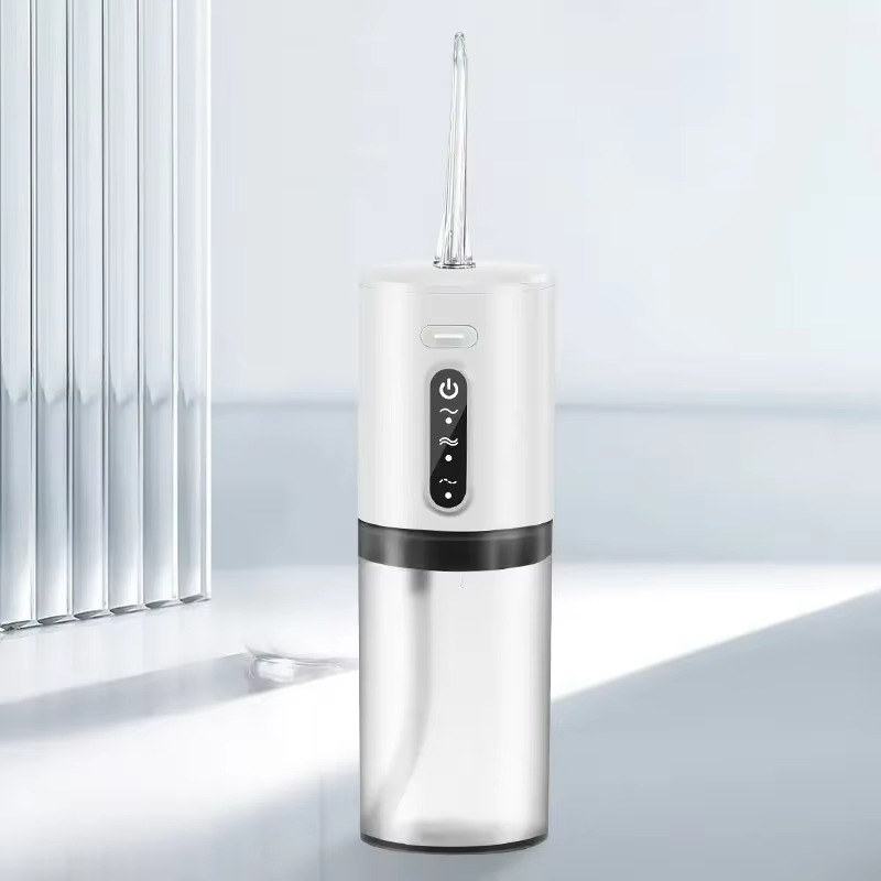 BowLift | Portable Water Flosser USB Rechargeable Oral Irrigator 9.5oz Electric Tooth Cleaner with 3 Modes Waterproof