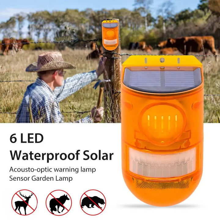 BowLift | Solar-powered animal repeller with alarm – Effective protection against animals