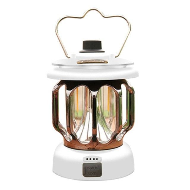 Retro Power Bank Camping LED Lamp | Bowlift