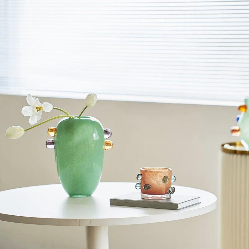 Polka Globe Glass Vase Collection | Bowlift