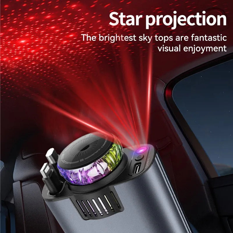BowLift | 5-in-1 Car fast charger with Air Freshener
