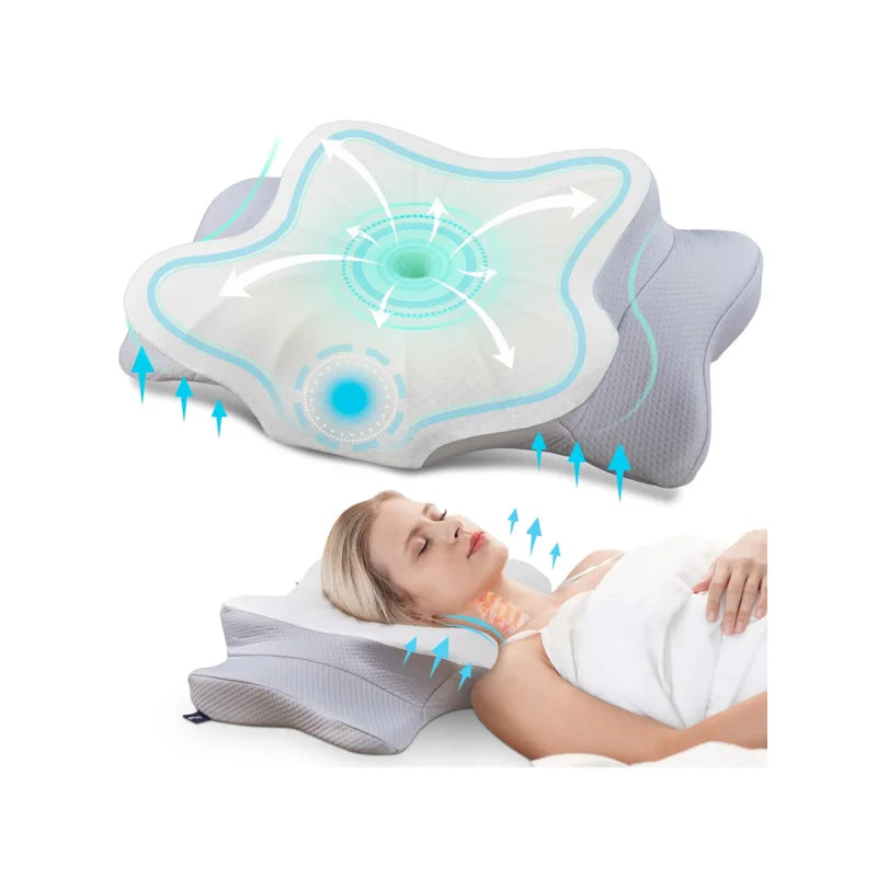 BowLift | Ergonomic Memory Foam Pillow