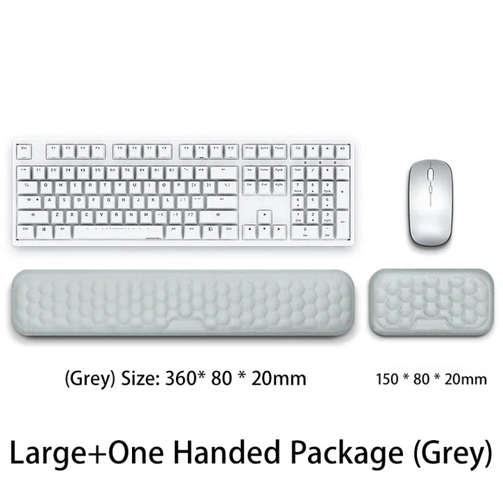 BowLift | SilentaPad Wrist Rest | Ergonomic Mouse Pad with Memory Foam & Massage Area | For PC, Laptop & Gaming