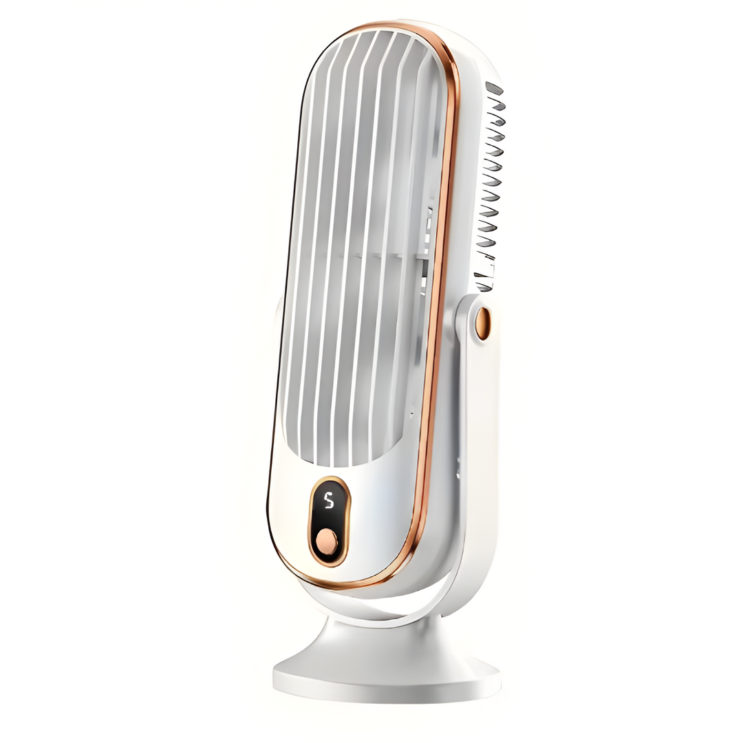 Compact High-Power Portable Desktop Fan - USB Rechargeable | Bowlift