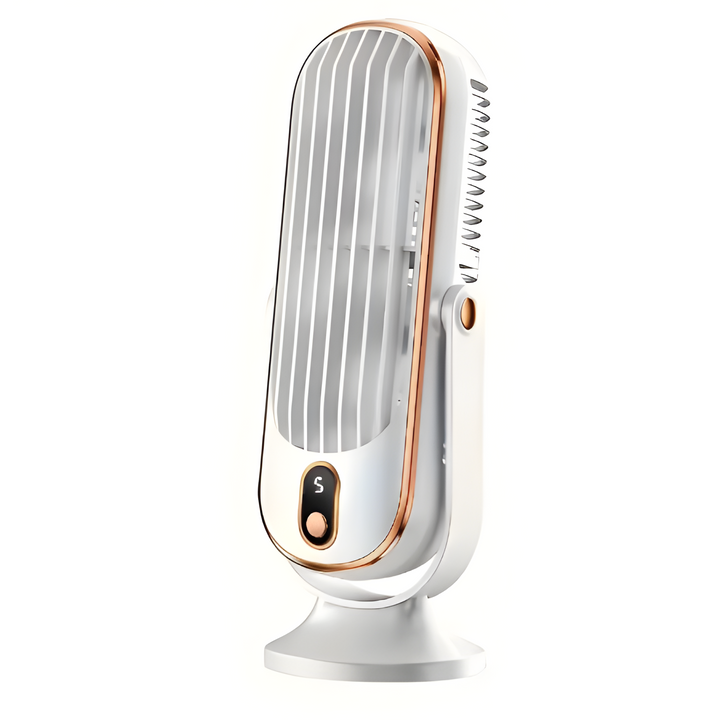Compact High-Power Portable Desktop Fan - USB Rechargeable | Bowlift