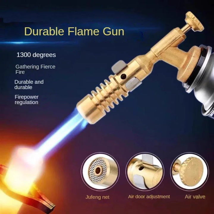 BowLift | FlameMaster 1300 | Multifunctional Gas Burner | Adjustable Flame up to 1300°C | Compact & Ergonomic
