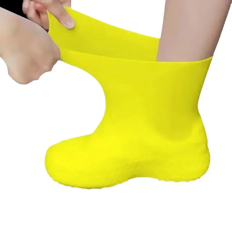 BowLift | RainShield Silicone Overshoes | Waterproof & Non-slip | Reusable Rain Covers | For Shoe Size 34–45 | Outdoor Rain Protection