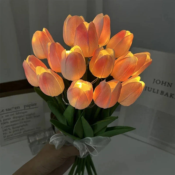 TulipGlow - Portable LED Tulip Night Light Bowlift