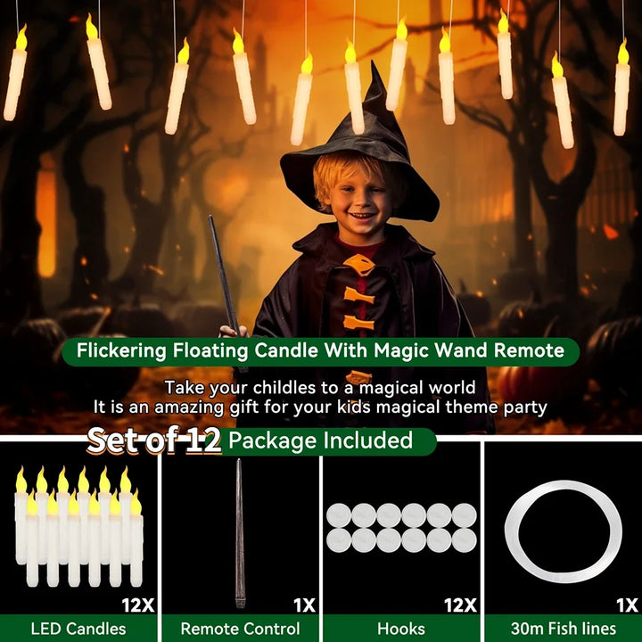 BowLift | LED Candles with Magic Wand