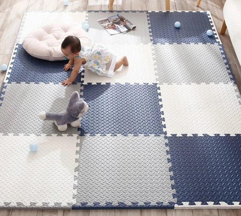 BowLift | BabyGuard Soft Play Mat – 12-Piece Set for Safe Playtime