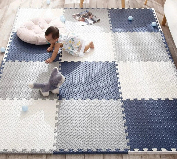 BowLift | BabyGuard Soft Play Mat – 12-Piece Set for Safe Playtime