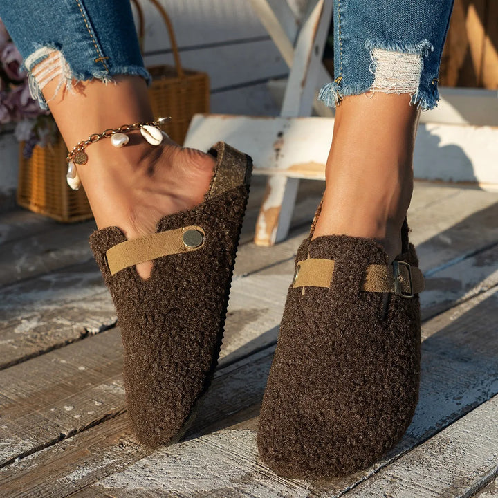 ConfortLuxe – Luxury Sheep's Wool Slippers for Winter Bowlift