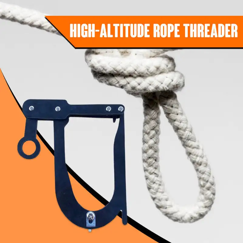 Compact Rope Threading Bracket Clamp | Bowlift