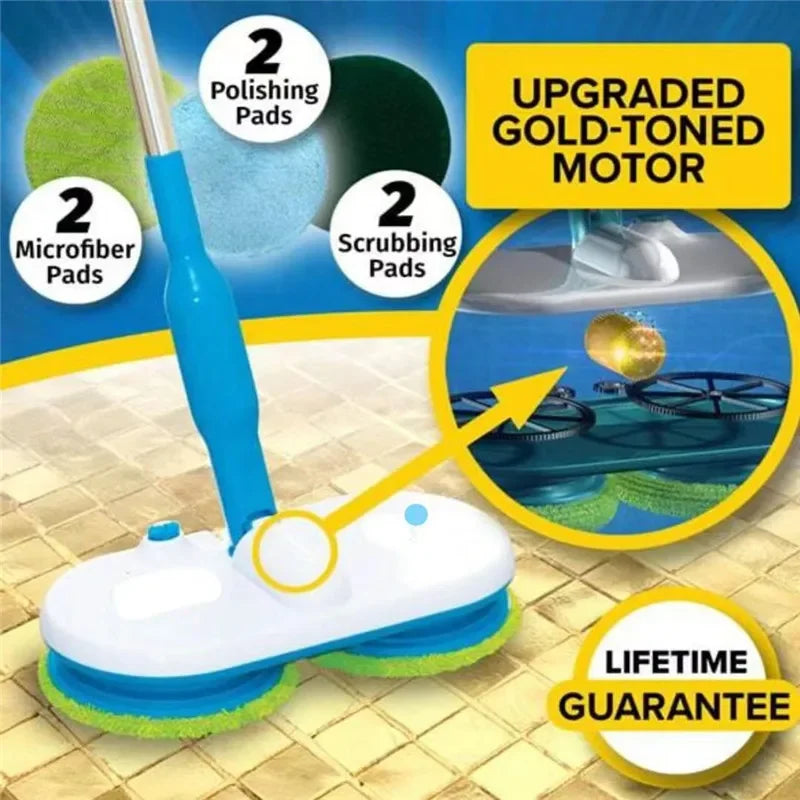 BowLift | Cordless Electric Mopping Mop With Reusable Pads