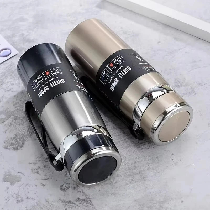 Stainless steel vacuum insulated thermos bottle 1000 ml | Bowlift