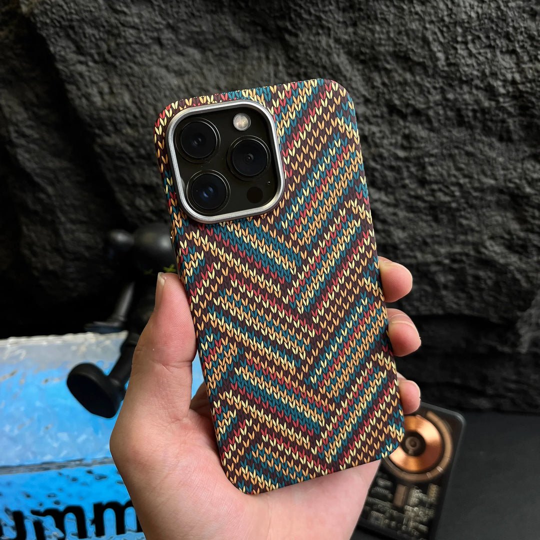 BowLift | Carbon Weave Sleek Texture iPhone Case