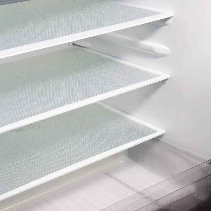 BowLift | FridgeGuard 4-piece set fridge mats | EVA material | Washable, mold resistant & anti-oil | For fridge, drawers & shelves