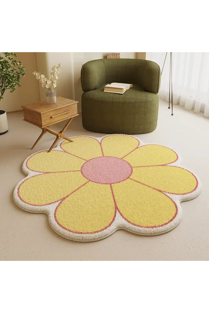 Floral Decor Rug | Bowlift