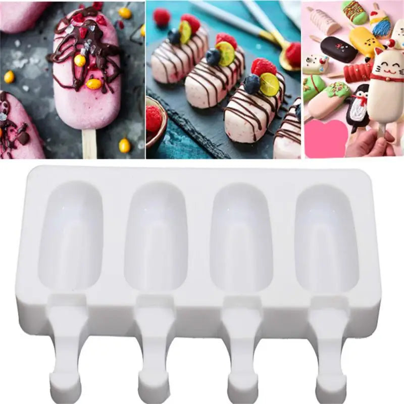 BowLift | 4-Rack Non-Stick Popsicle Ice Cream Mold