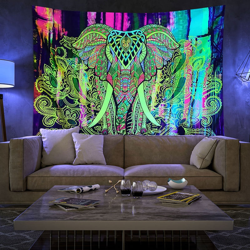 BowLift | Colorful Glowing Luminous Tapestry