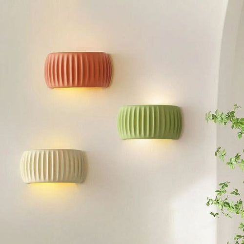 BowLift | LumeResin Artistic Resin LED Wall Light