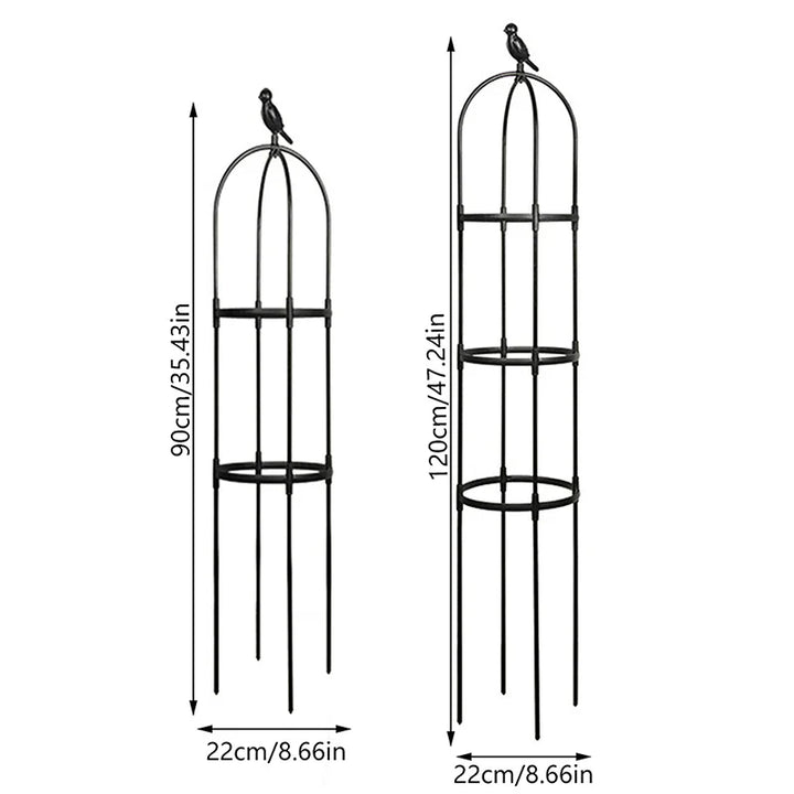 BowLift | GrowArc Garden | Plant climbing aid made of fiberglass | Stable & weatherproof | For climbing plants & vegetables