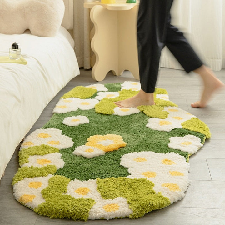 Green Garden Rug | Bowlift