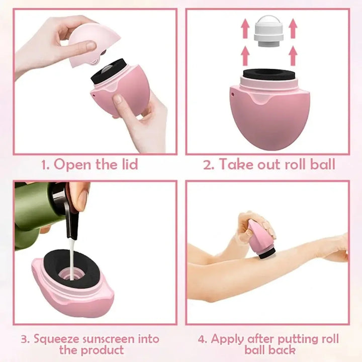 BowLift | Refillable Silicone Sunscreen Roller
