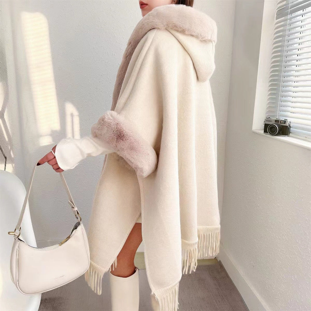 BowLift | Wearable Blanket Women Lining Long Poncho