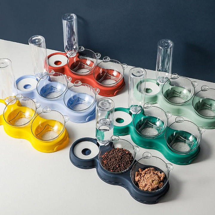 BowLift | 3-in-1 Feeding Station with Water Dispenser & Elevated Bowl
