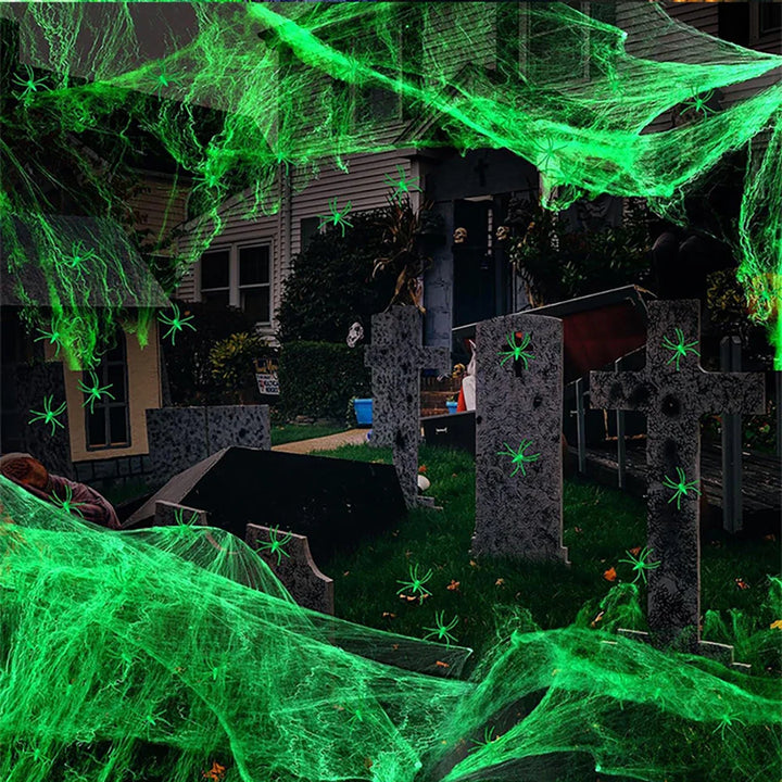 BowLift | Luminous Spider Web