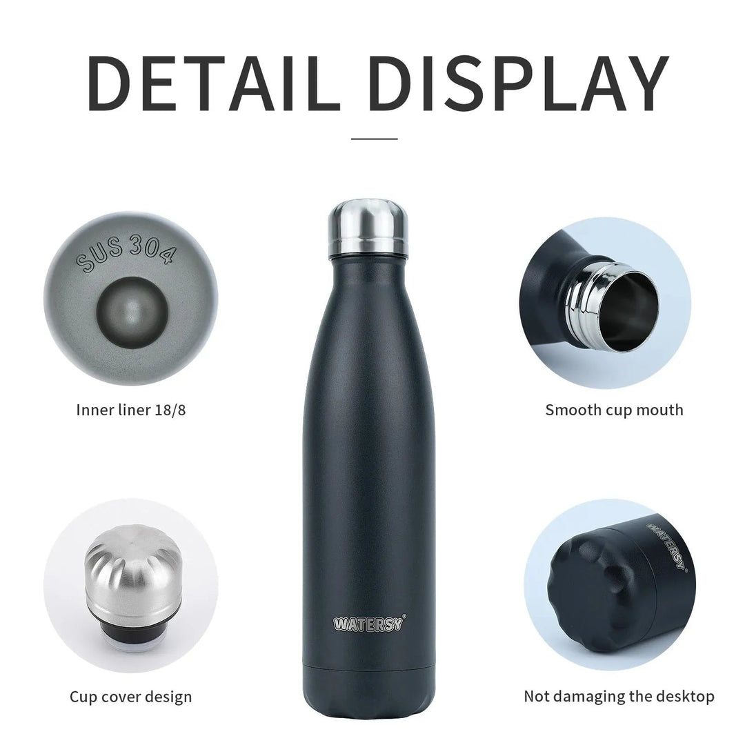 500 ml stainless steel bottle with vacuum insulation | Bowlift