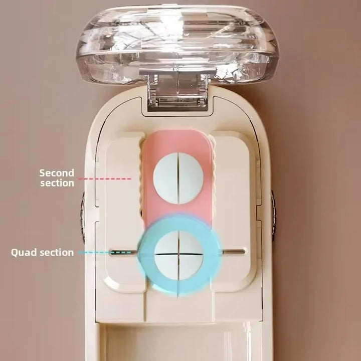Pocket Size Dustproof Pill Cutter Organizer | Bowlift