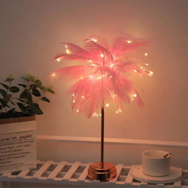 BowLift | LED Spring Table Lamp Night Light USB powered Remote Control Nightstand Lamps