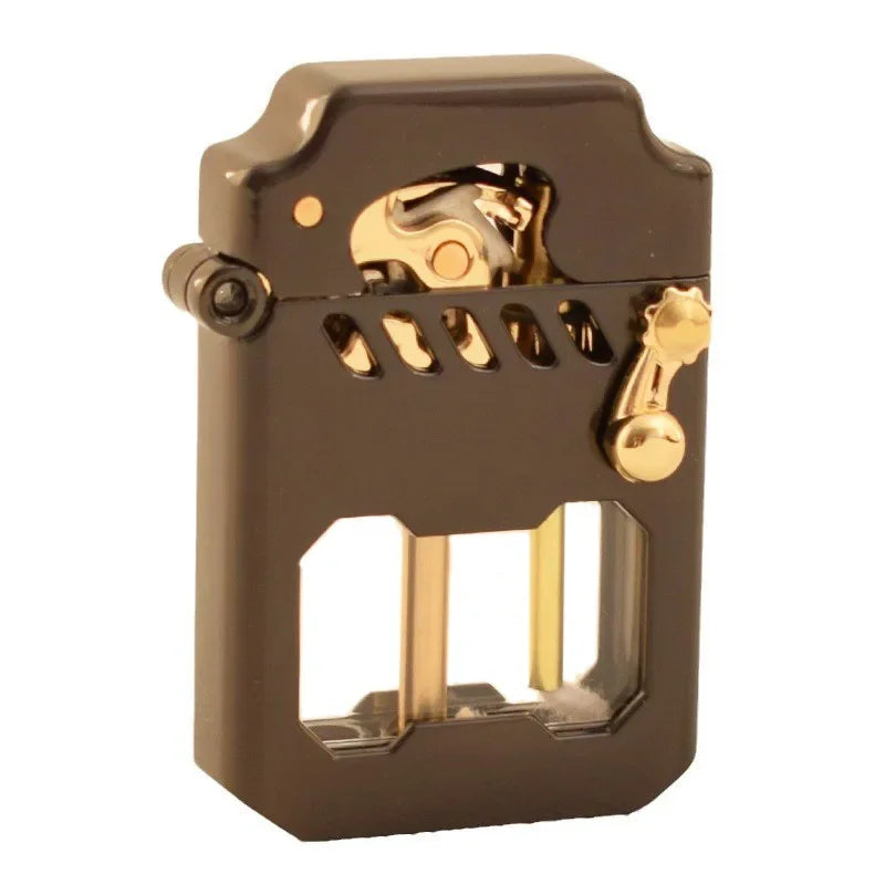 Classic Retro Mechanical Flame Lighter | Bowlift