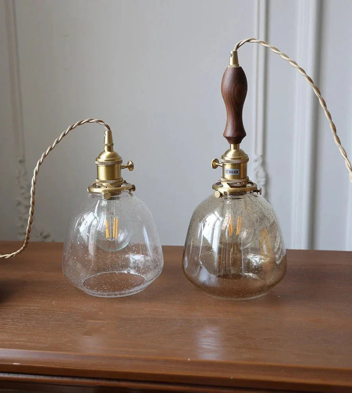 BowLift | NostalgiaLuxe - Elegant vintage glass lamp - Sophisticated ambiance guaranteed
