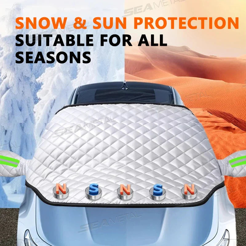 BowLift | FrostGuard Pro 5-Layer Windproof Magnetic Ice Protection for the Windshield