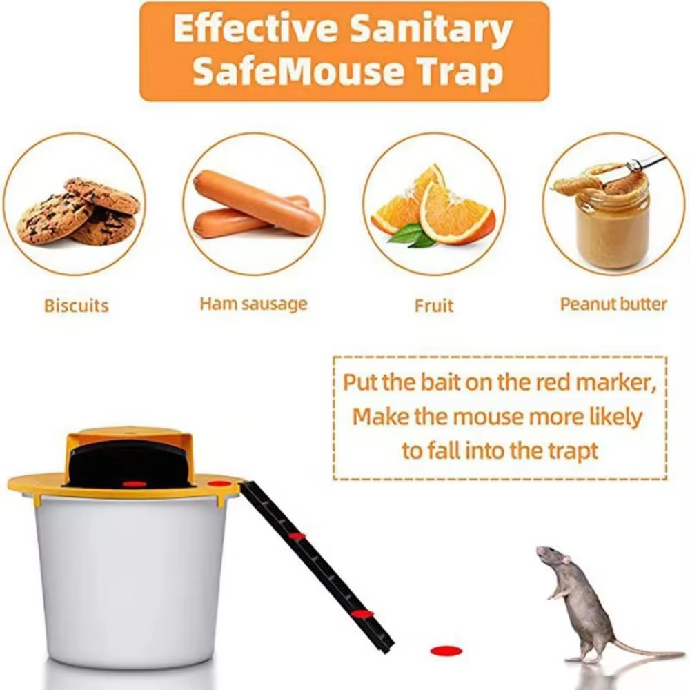 BowLift | Automatic Reset Mouse Trap for Home and Garden Pest Control