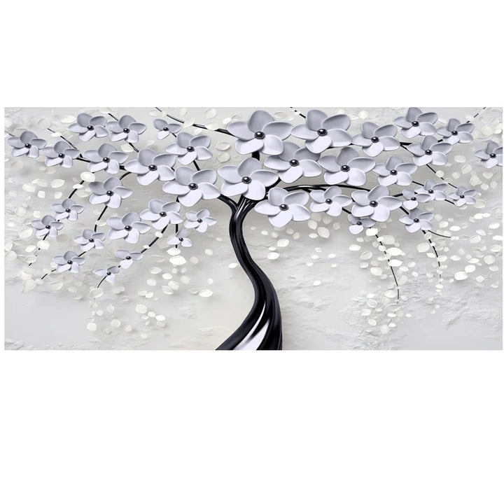 Abstract Floral Big Blossom Petal Tree Wall Art Fine Art Canvas Prints Picture For Living Room Bedroom Salon Art Decor | Bowlift