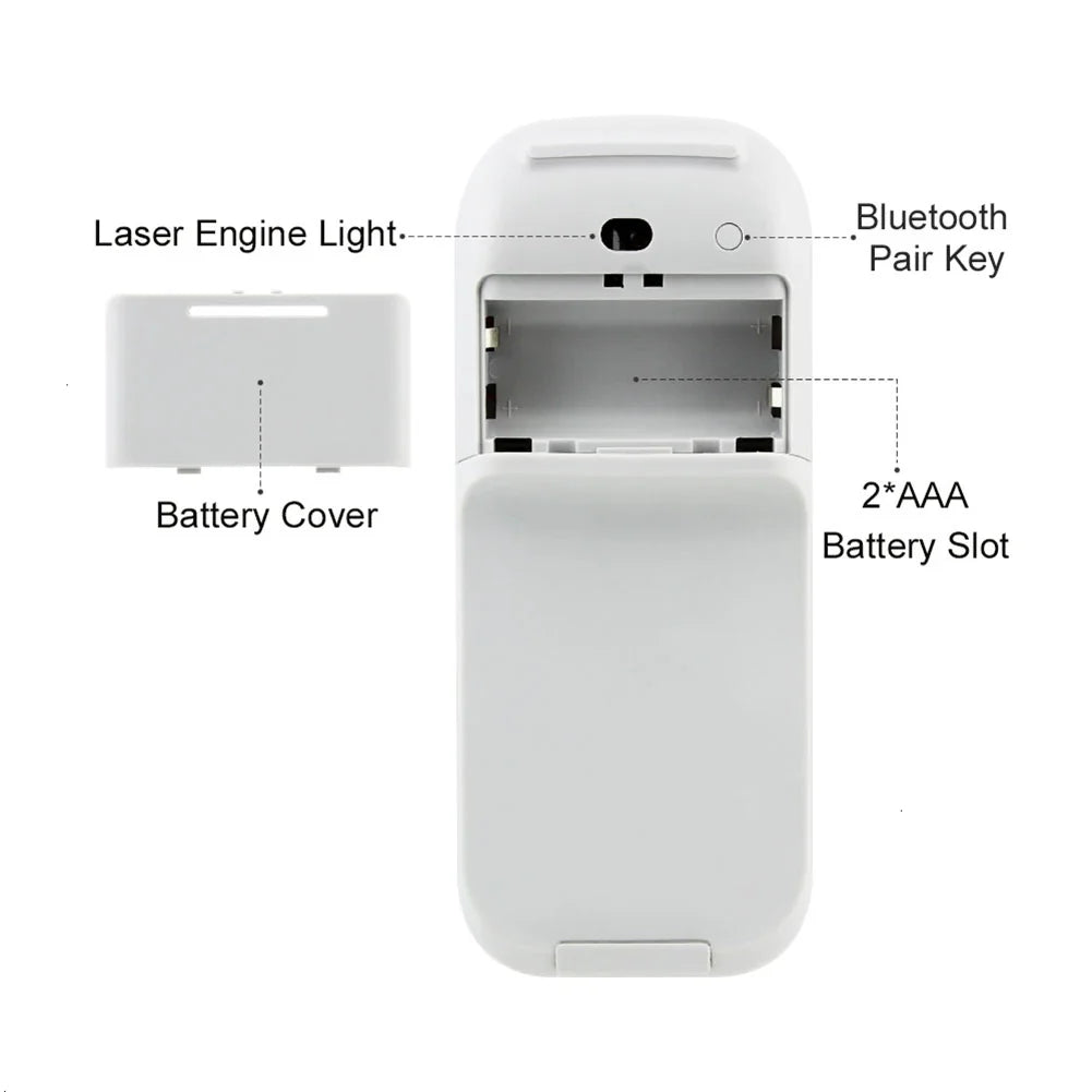 BowLift | Wireless Ergonomic Arc Touch Mouse