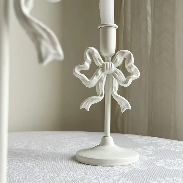 French Wrought Iron Candle Holder | Bowlift