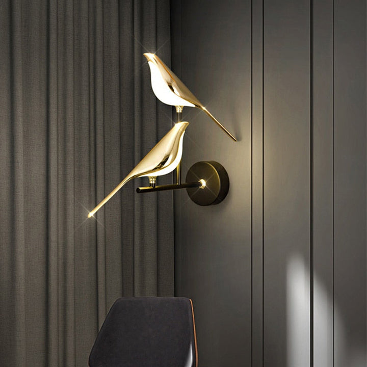 BowLift | Modern Nordic Wall Bird Lamp