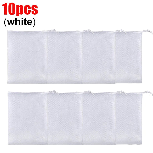 BowLift | 10Pcs Hangable Soap Organizer Mesh Bag