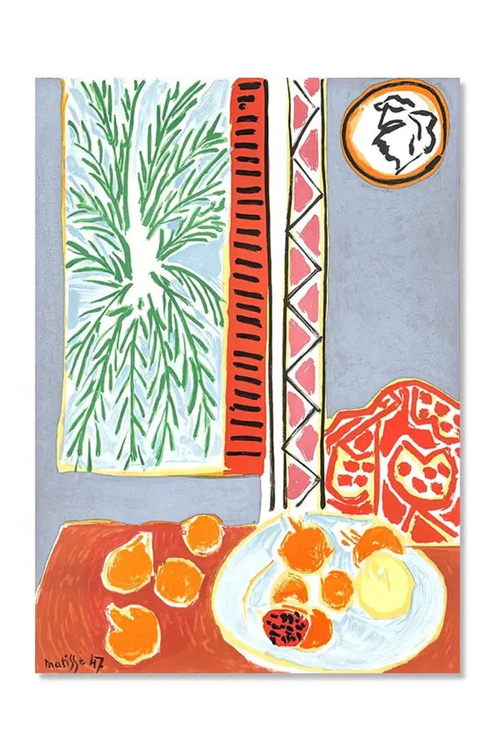 Aesthetic Matisse Retro Canvas Poster | Bowlift