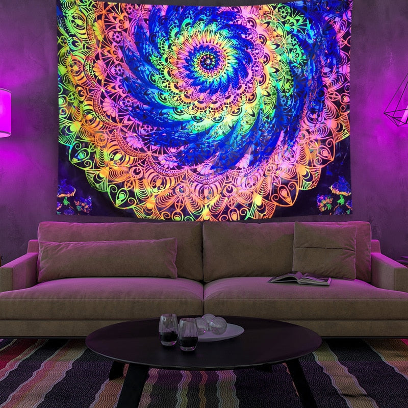 BowLift | Colorful Glowing Luminous Tapestry