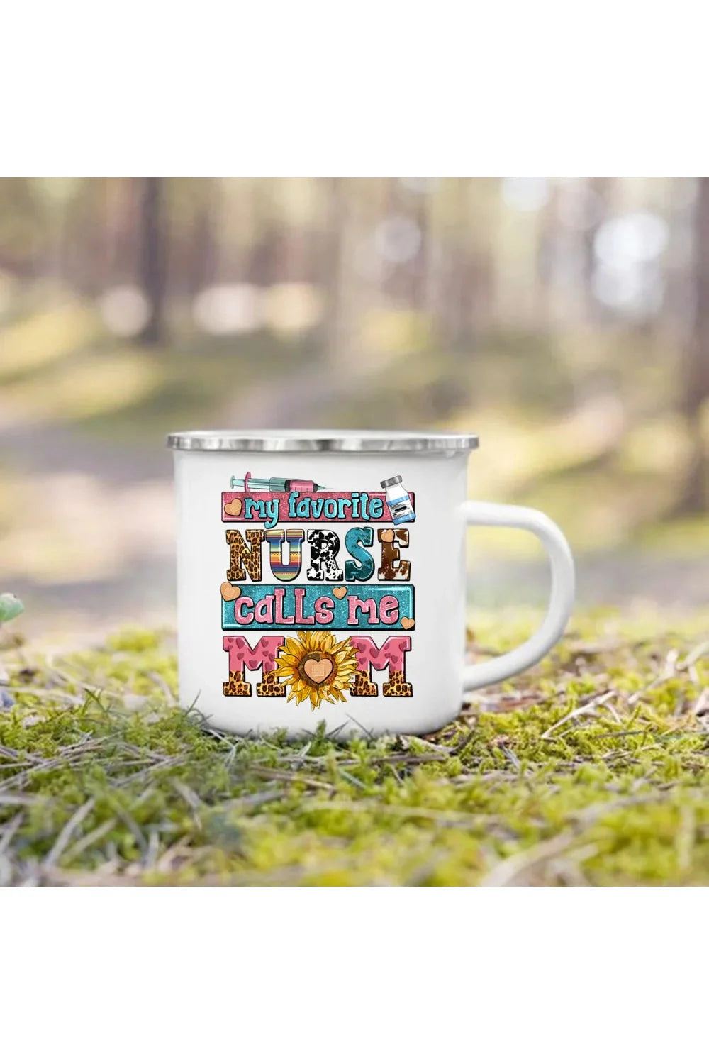 Life Enamel Coffee Mug | Bowlift