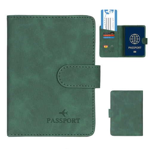 BowLift | Passport holder Travello | RFID protection | Real leather look | For women & men