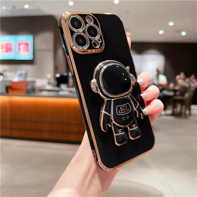 BowLift | Astronaut Kickstand Soft Case for Various iPhone Models